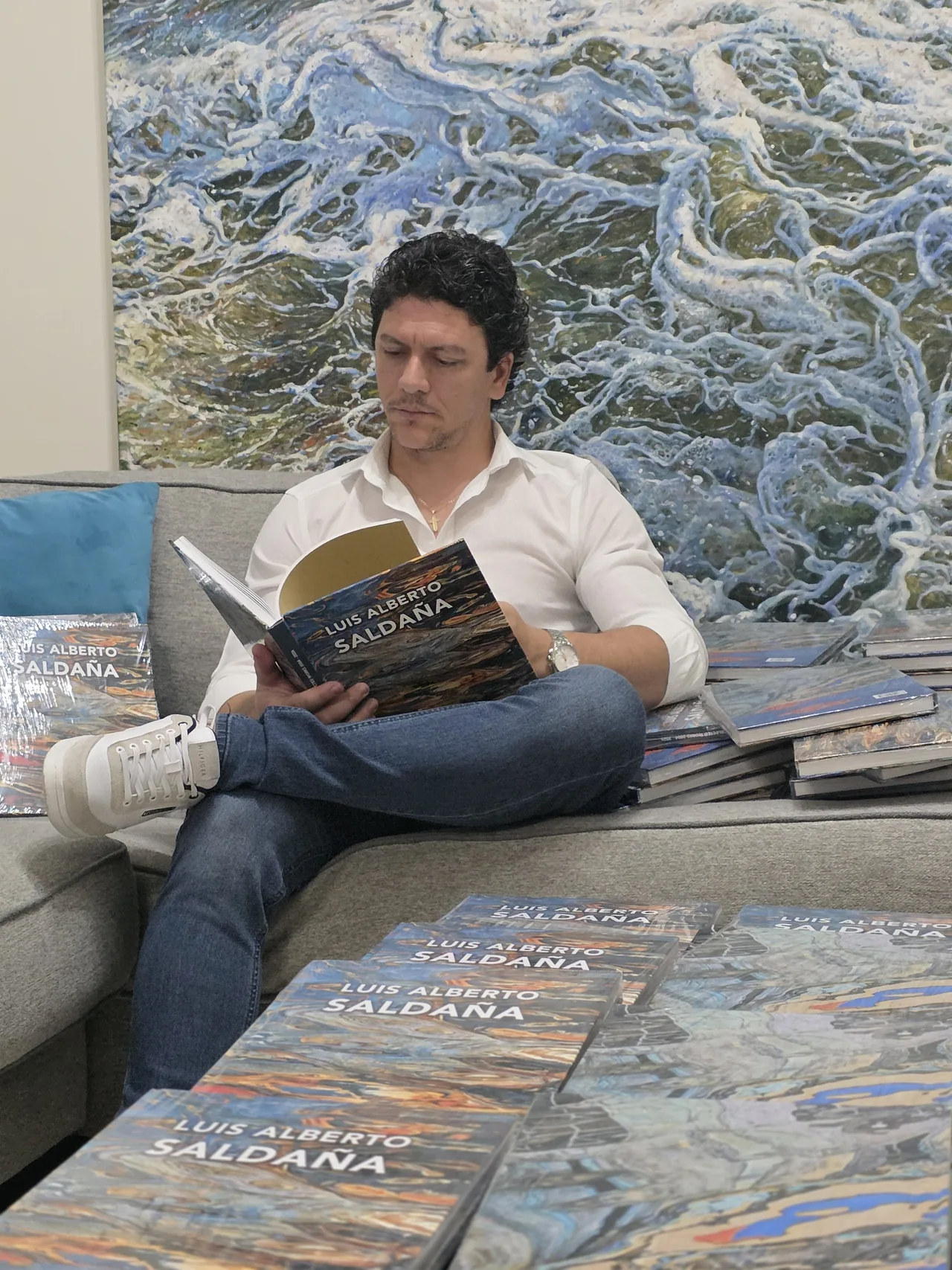 Luis Alberto Saldaña, the book, 2026