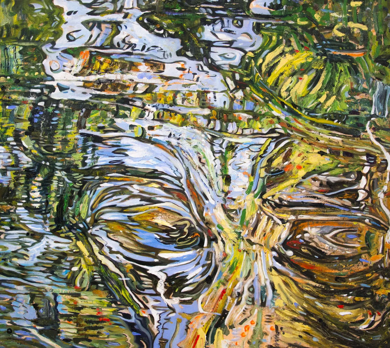 Untitled, 2026, oil on canvas — painting by Luis Alberto Saldaña