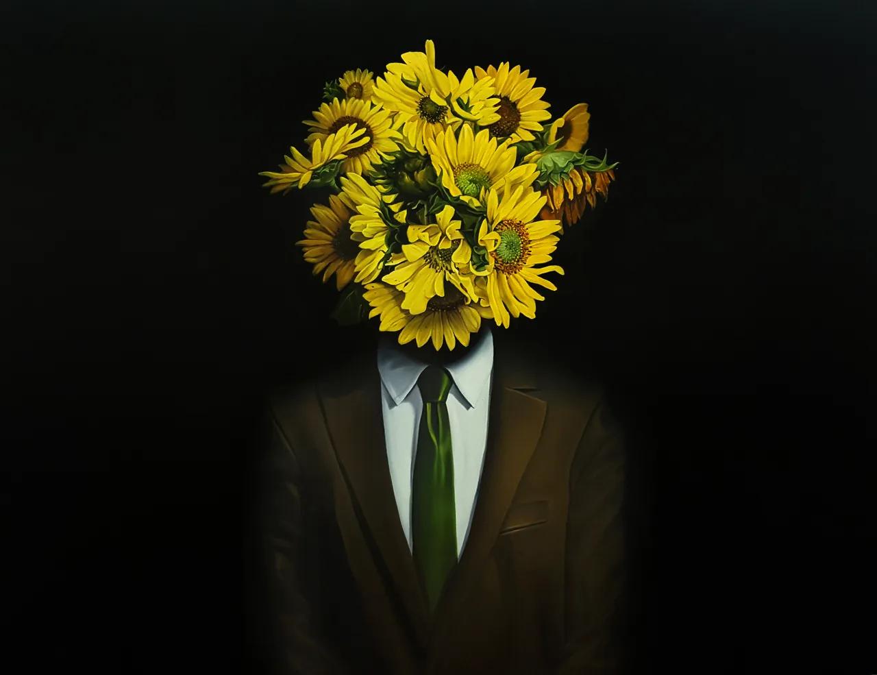 Untitled, 2018–2020, oil on canvas — painting by Luis Alberto Saldaña