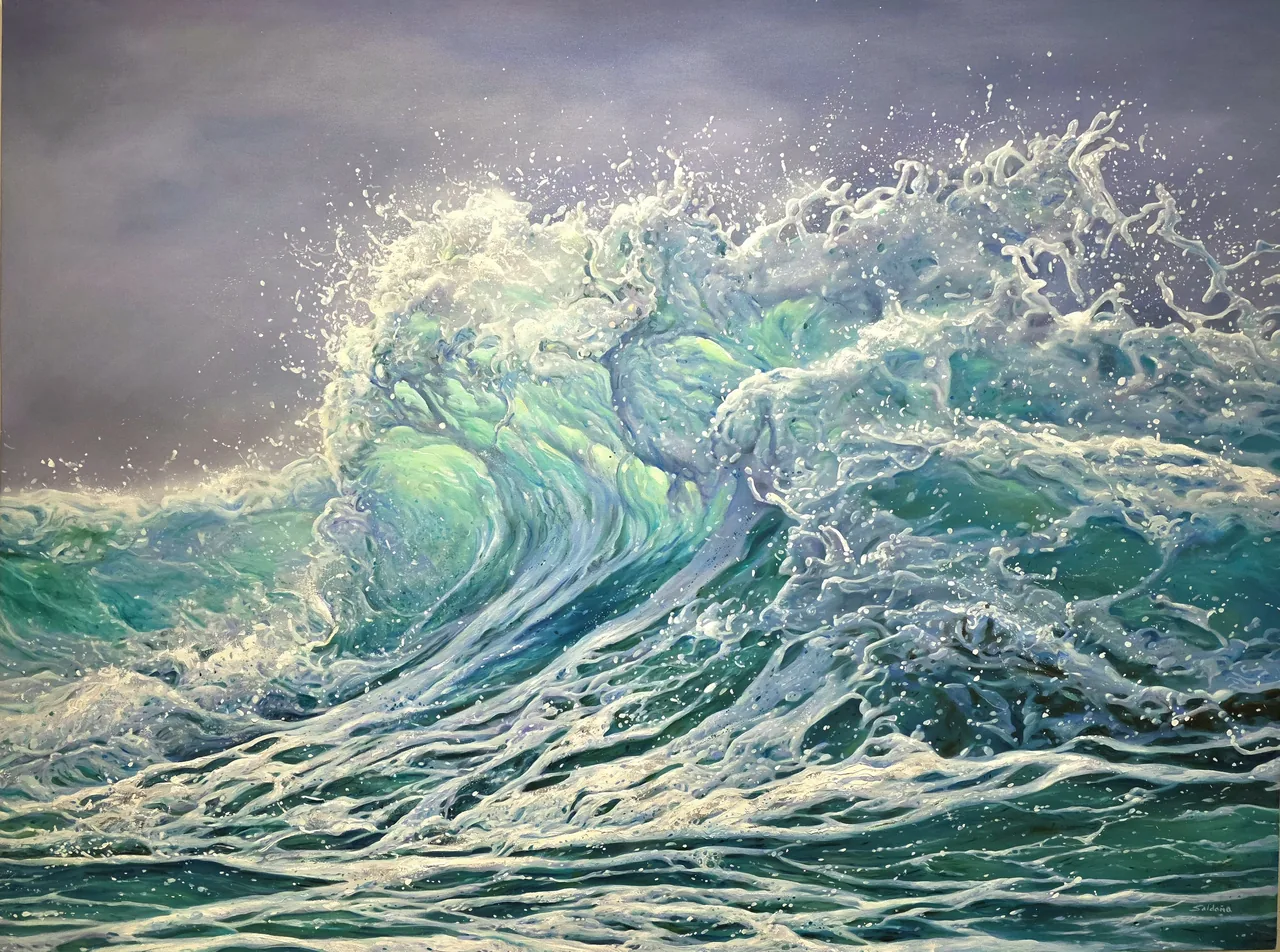 Untitled, 2026, oil on canvas — painting by Luis Alberto Saldaña