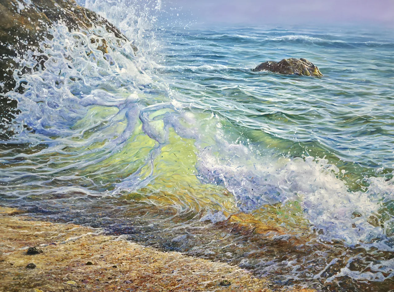 Untitled, 2026, oil on canvas — painting by Luis Alberto Saldaña