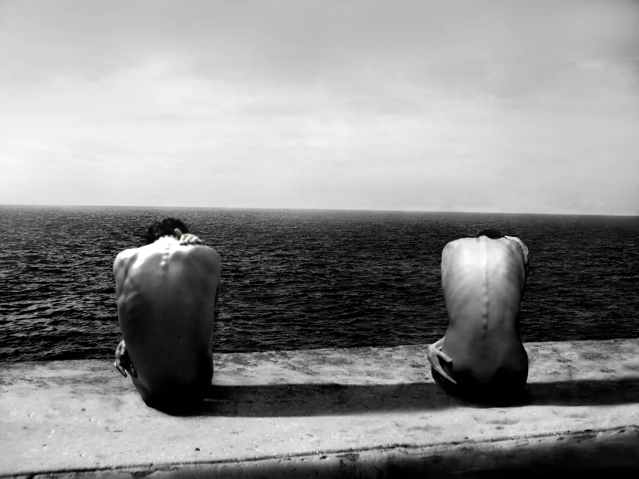 Malecón, 2012, digital art — painting by Luis Alberto Saldaña